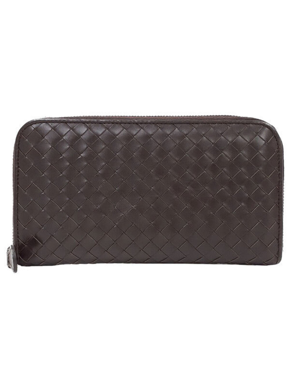 Bottega Veneta Intrecciato Zip Around Wallet Round Zipper Long